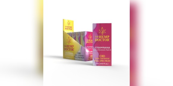 CBD Full Spectrum Vape Cartridges, 1mL