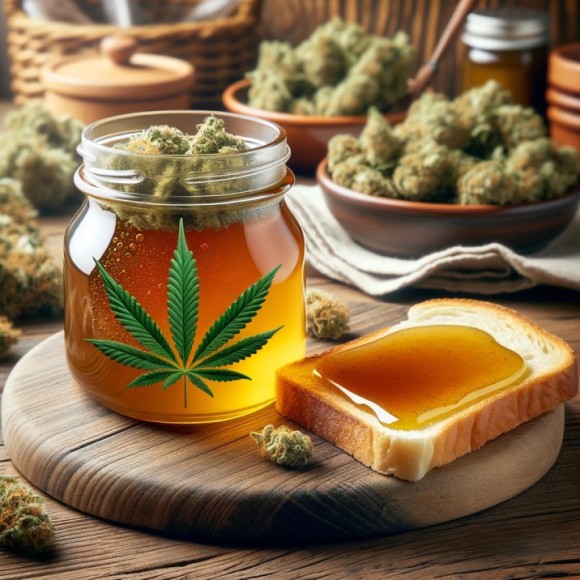 application of cannabis honey 