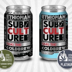THC-Infused Cold Brew Coffee Subculture Delta Beverages