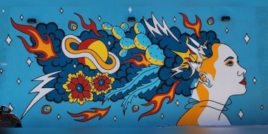 FireFlower Craft Cannabis mural