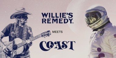 Willie's Remedy meets Coast Smokes partnership banner