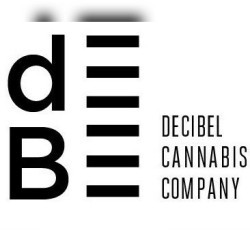 Logo for decibel cannabis company