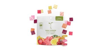 Raw garden cannabis gummies packet