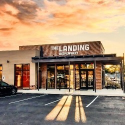 Exterior of the Landing Dispensary