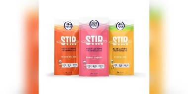 Curaleaf zero stir drink banner