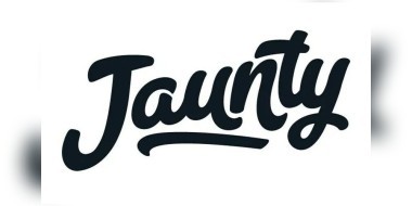 Jaunty logo banner